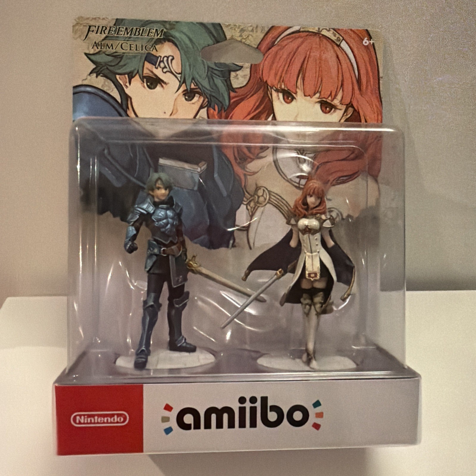 Nintendo Alm and Celica 7.5 inch Amiibo for Nintendo New 3DS/3DS XL and Nintendo