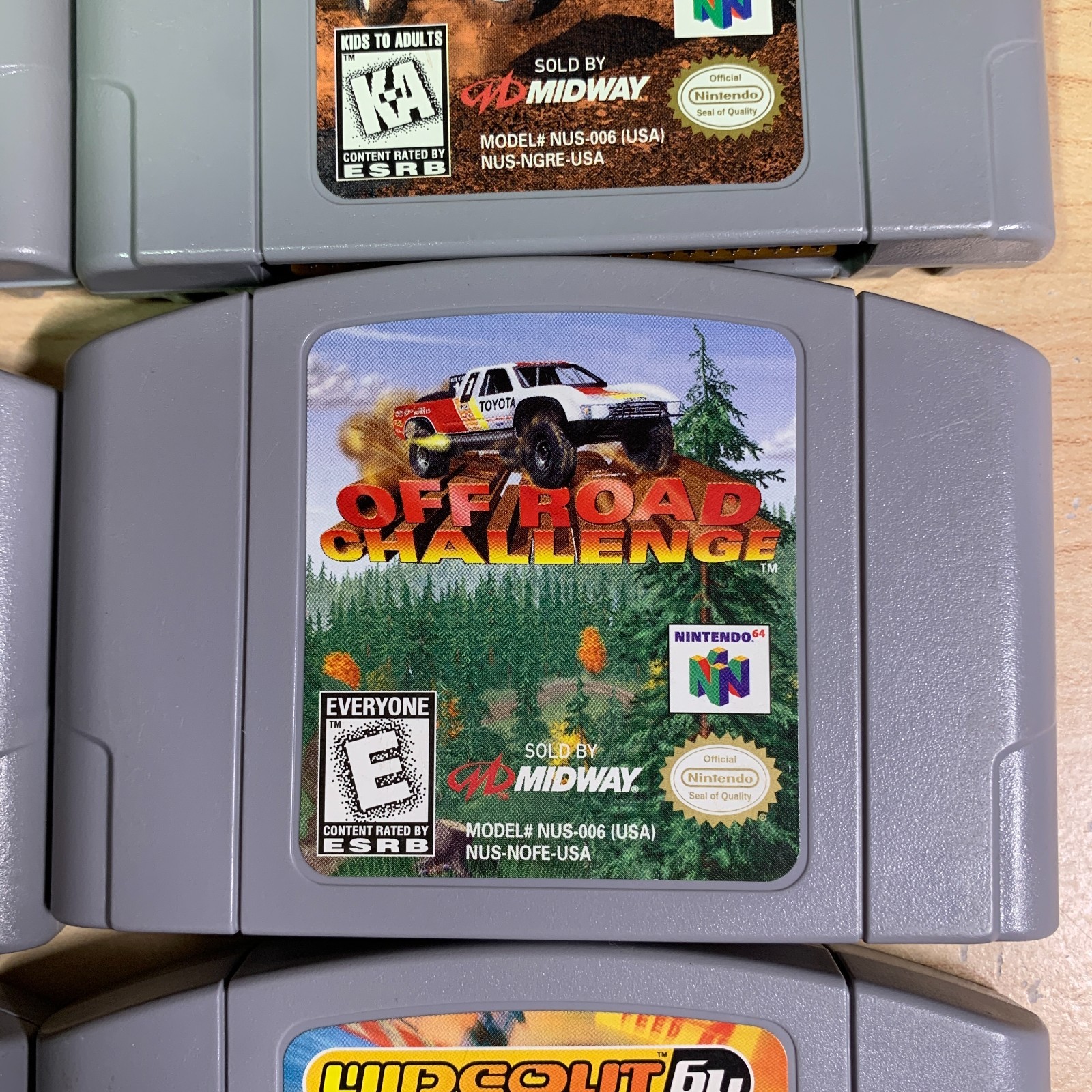 12 Car Racing Game Lot – Derby Rally Extreme Nintendo 64 Authentic Clean Tested