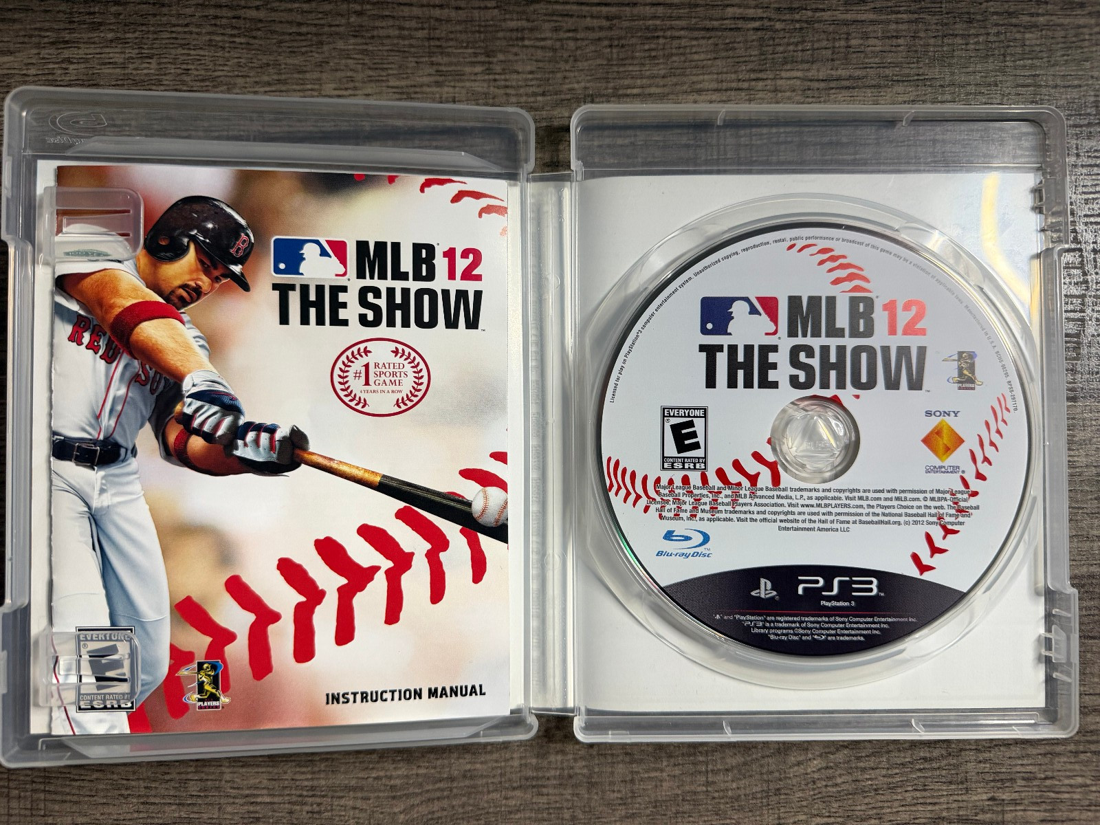 MLB 12 The Show – Sony PlayStation 3 – Acceptable Condition