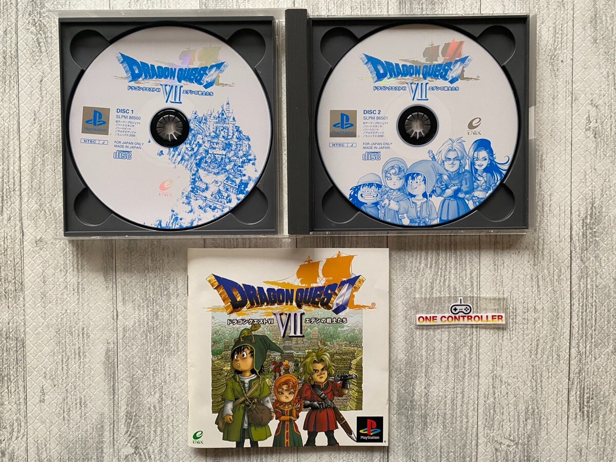 SONY PS 1 2 Valkyrie Profile 1 2 & Dragon Quest V VII Ⅷ & Seiken Densetsu 4 set