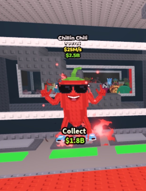 ⭐️SUPER RARE/OUT OF GAME ⭐️ Roblox Steal a Brainrot Chillin Chili *25m/sec*