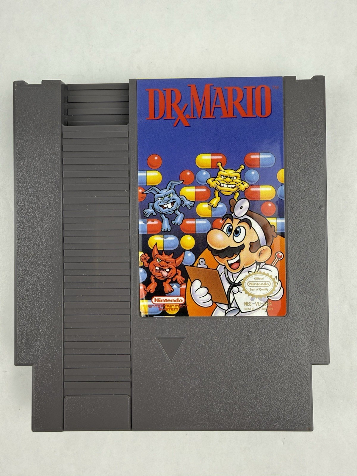 Dr. Mario (Nintendo NES, 1990) CIB, Complete in Box W/ Manual Tested & Working