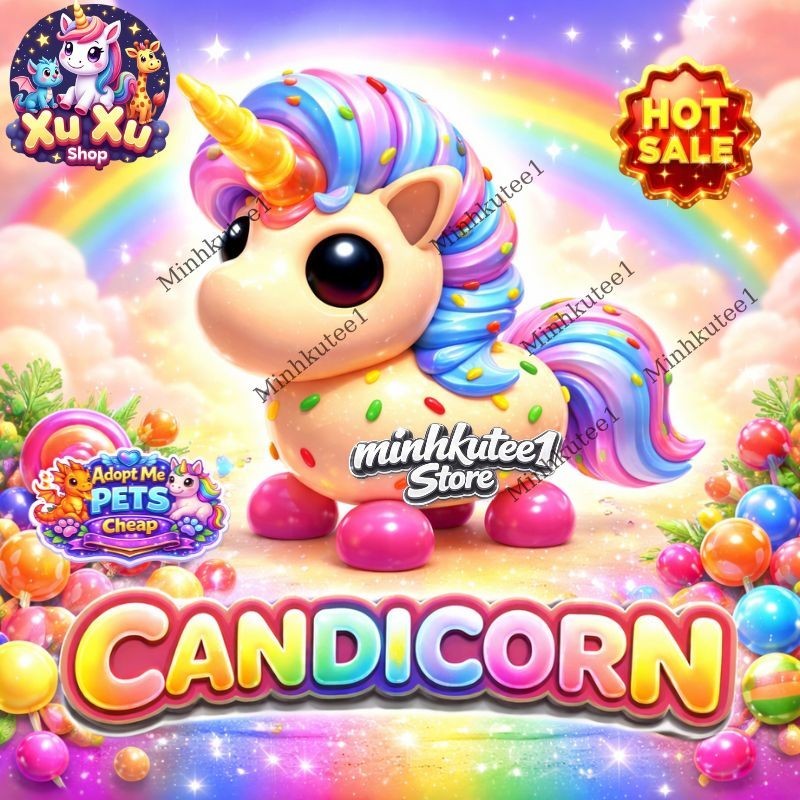 ✨ FR + Normal Candicorn Combo – Cheap Adopt M2e Pet | Fast Delivery ⚡Trusted