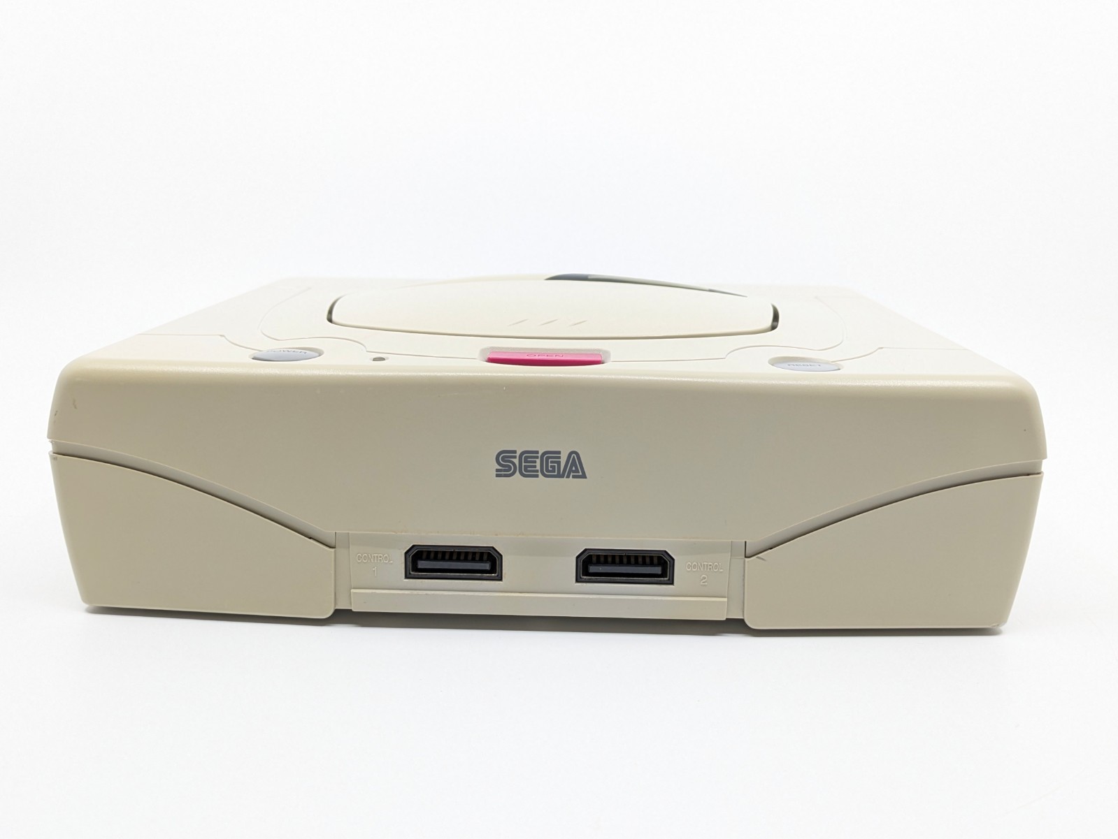 Sega Saturn White Console HST-3220 NTSC-J Japan Tested w/ 2 Games
