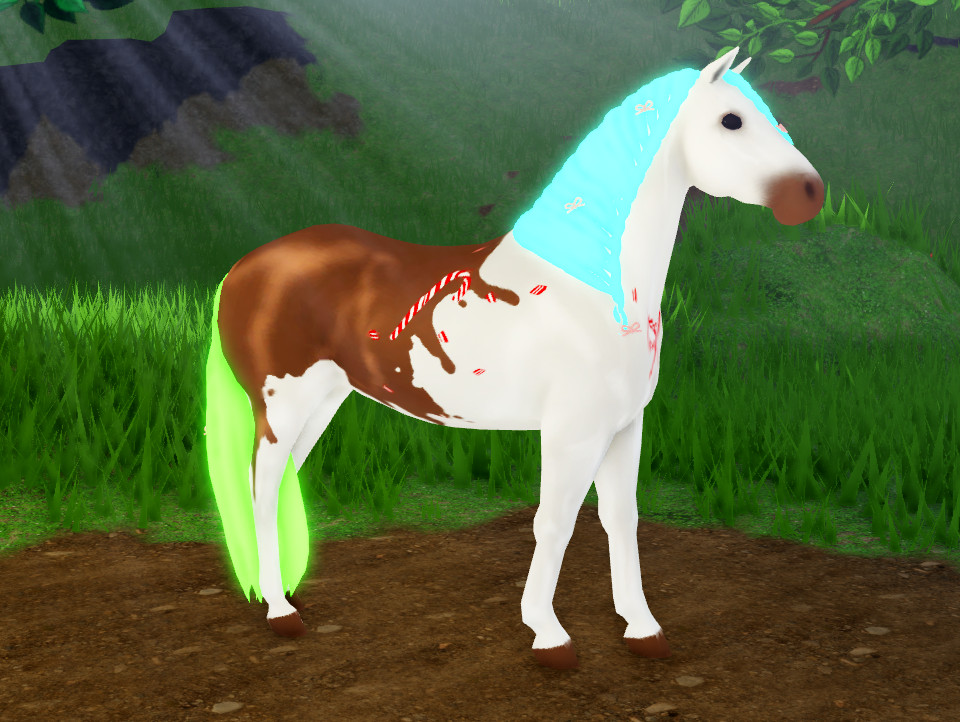 Prismatic Candy Cane Connemara EVENT IUH| Wild horse islands | Roblox