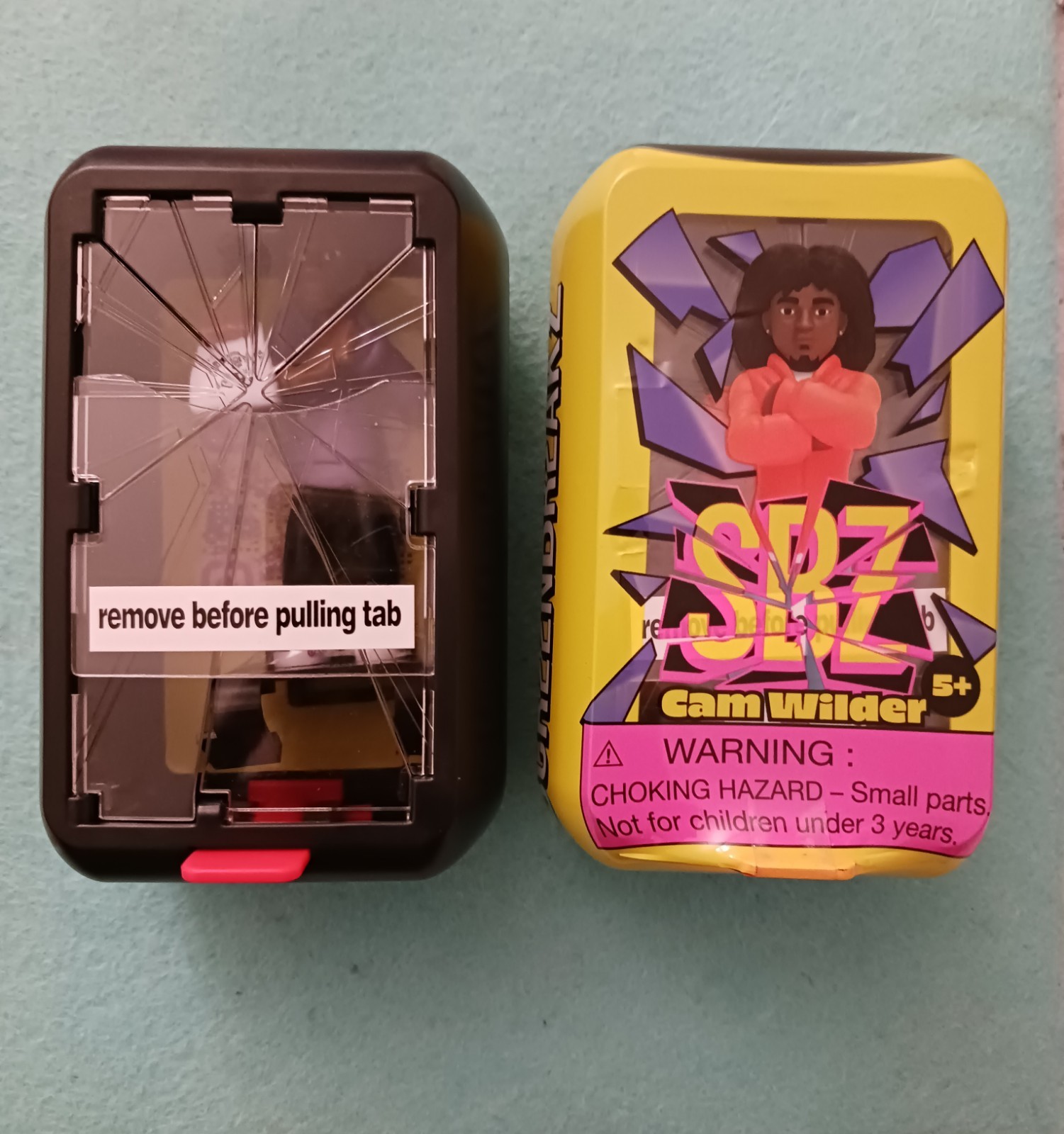 ScreenBreakz Lot Of 2: Delivery Khaby & Cam Wilder New Other Black Figures