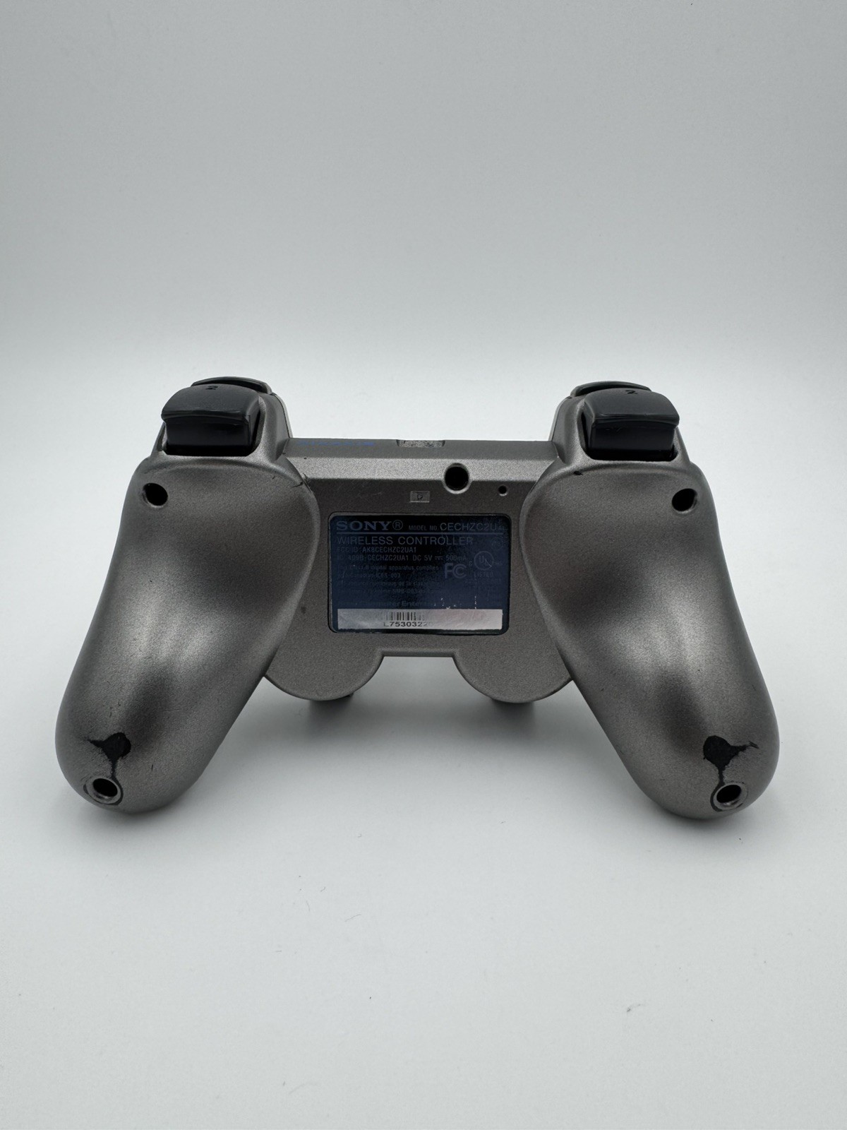 OEM Sony Playstation 3 / PS3 Gun Metal Grey Controller TESTED + RARE – CECHZC2U