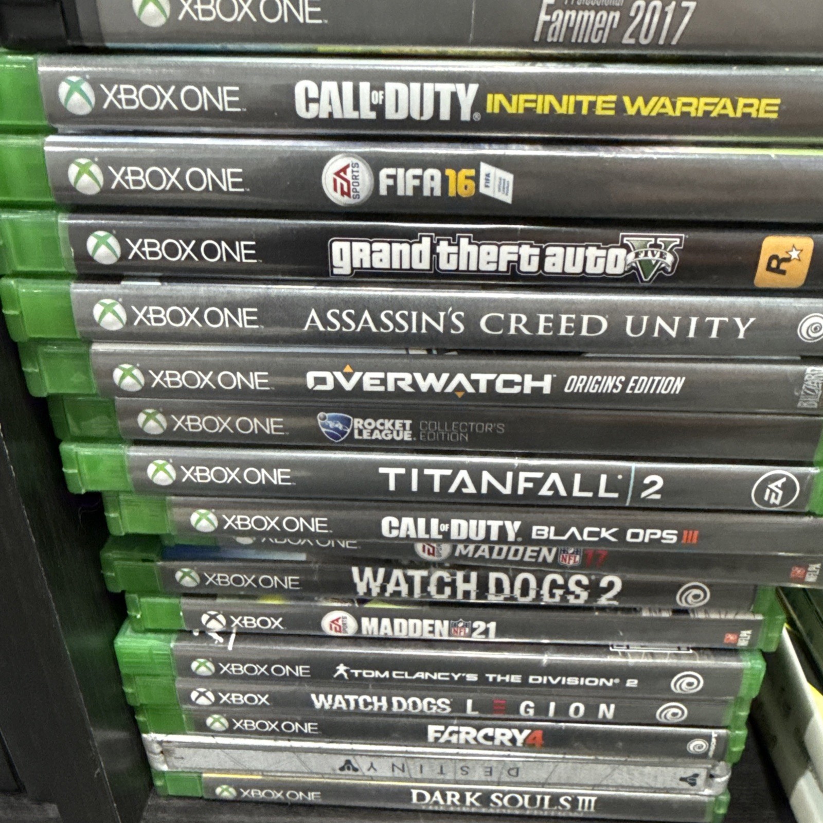 Lot of 17 Microsoft Xbox One Games. Assorted Titles. Tested