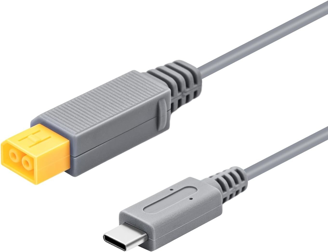 6.5Ft Type C Power Cable for Wii U – Compatible with 35W-65W Power Adapter