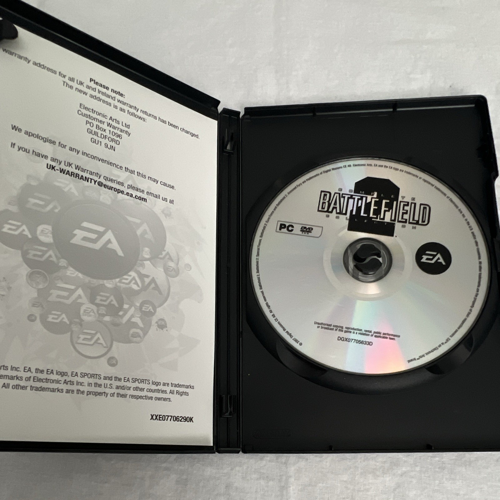 EA Battlefield 2 Complete Collection (PC DVD-ROM, 2006) PEGI 16