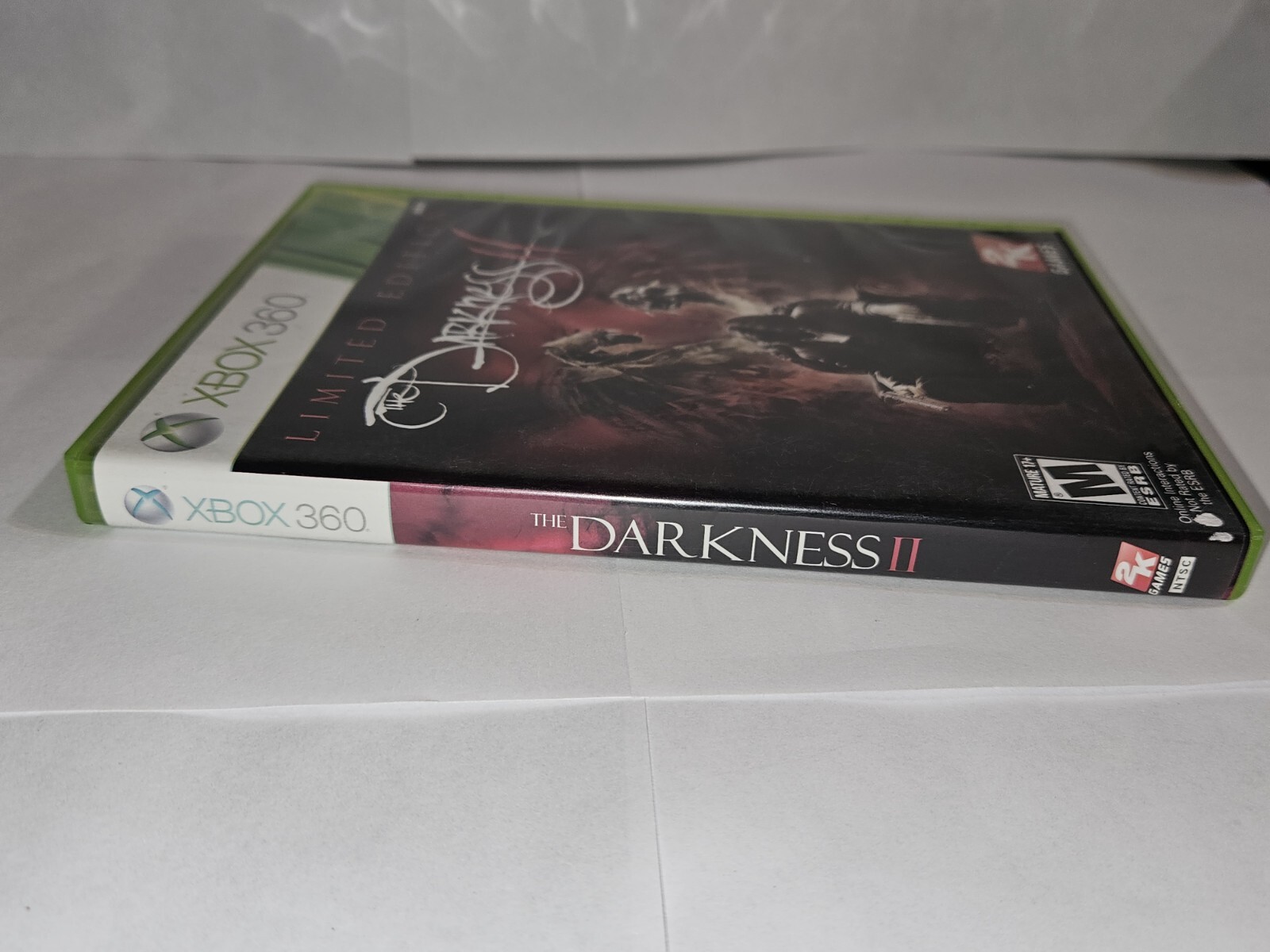 The Darkness II 2 Limited Edition (Xbox 360) CIB COMPLETE W/ Manual & POSTER