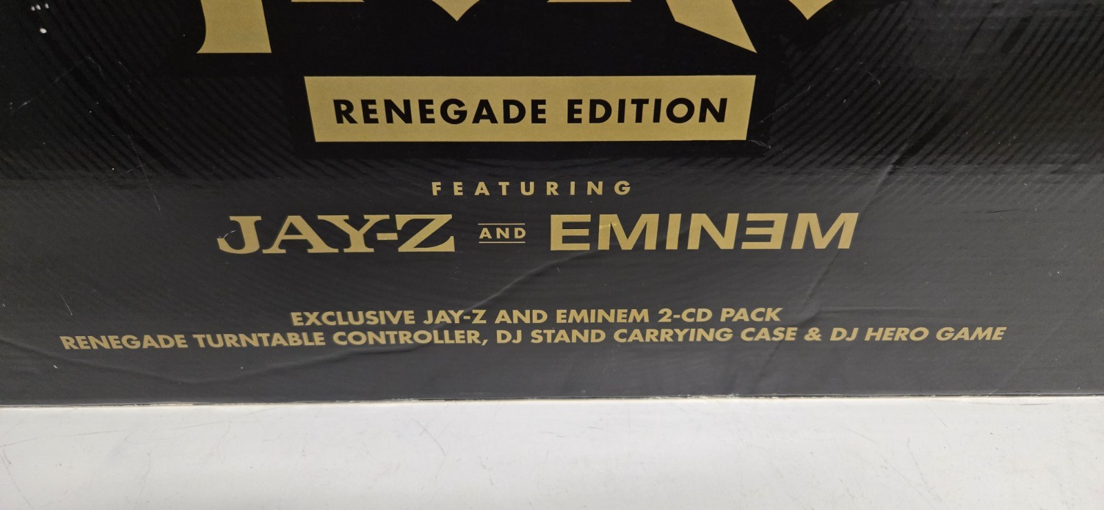 DJ Hero Renegade Edition Feat Jay-Z & Eminem for Nintendo Wii **Open Box** 96031
