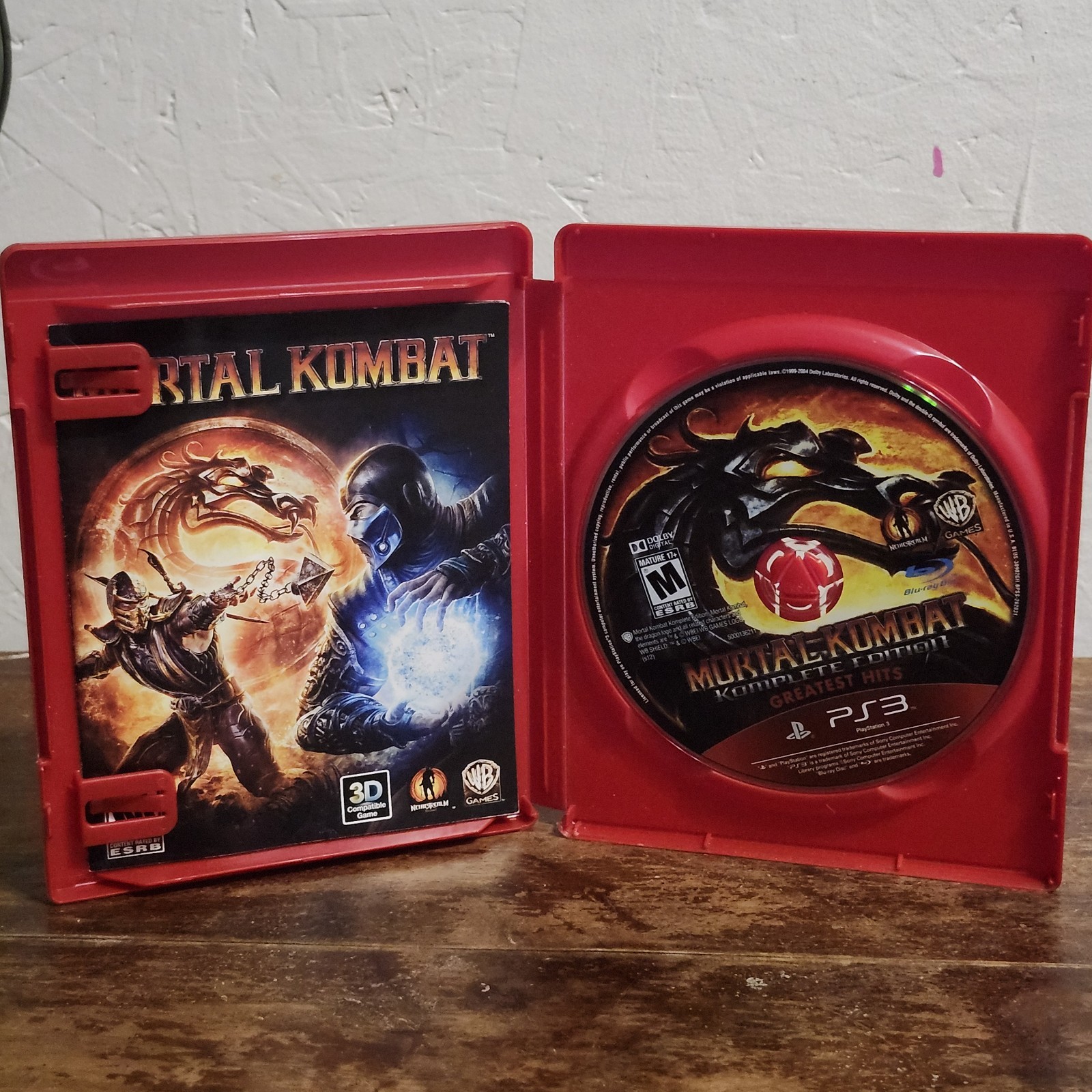 Mortal Kombat – Komplete Edition (Sony PlayStation 3, 2012) Greatest Hits READ