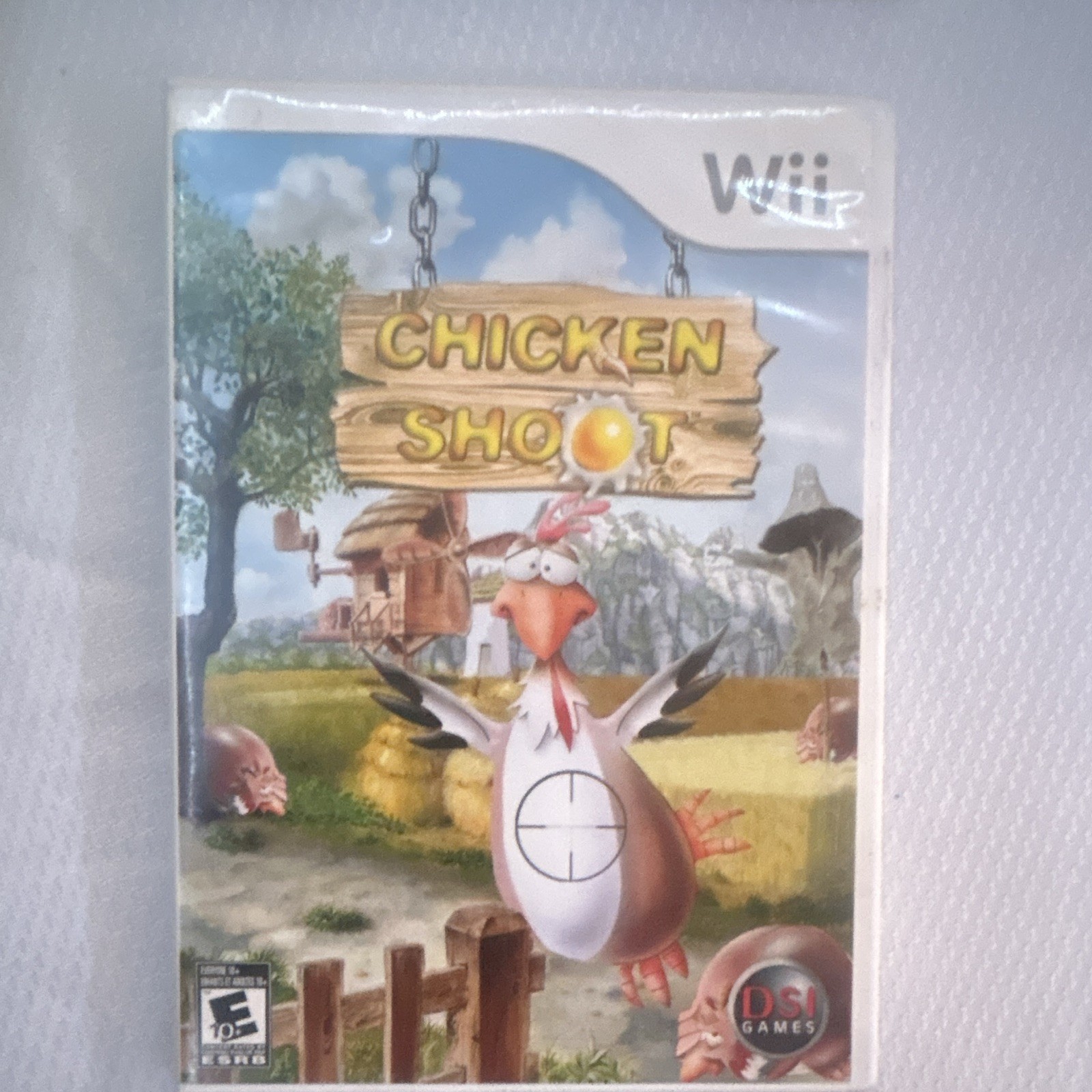 DSI Games Chicken Shoot Nintendo Wii E10+ (Everyone 10+) Disc & Case