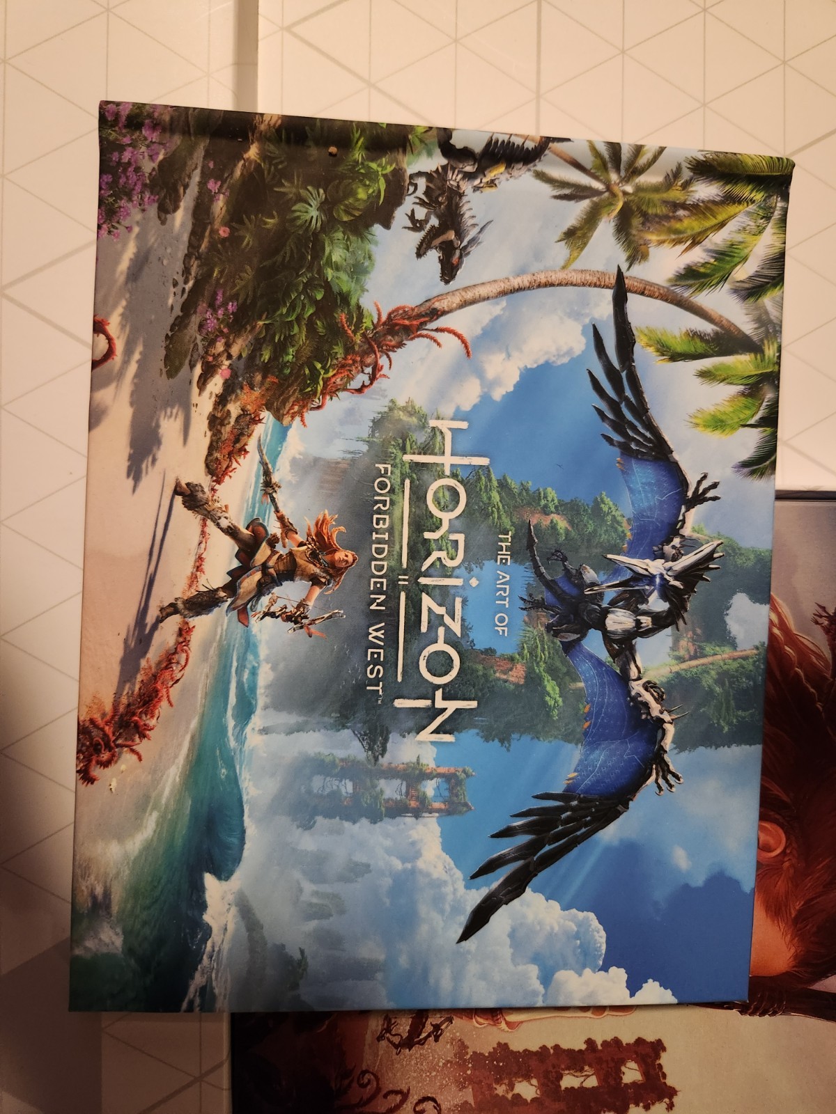 Horizon Zero Dawn Tremortusk Aloy Statue with 2 Figures