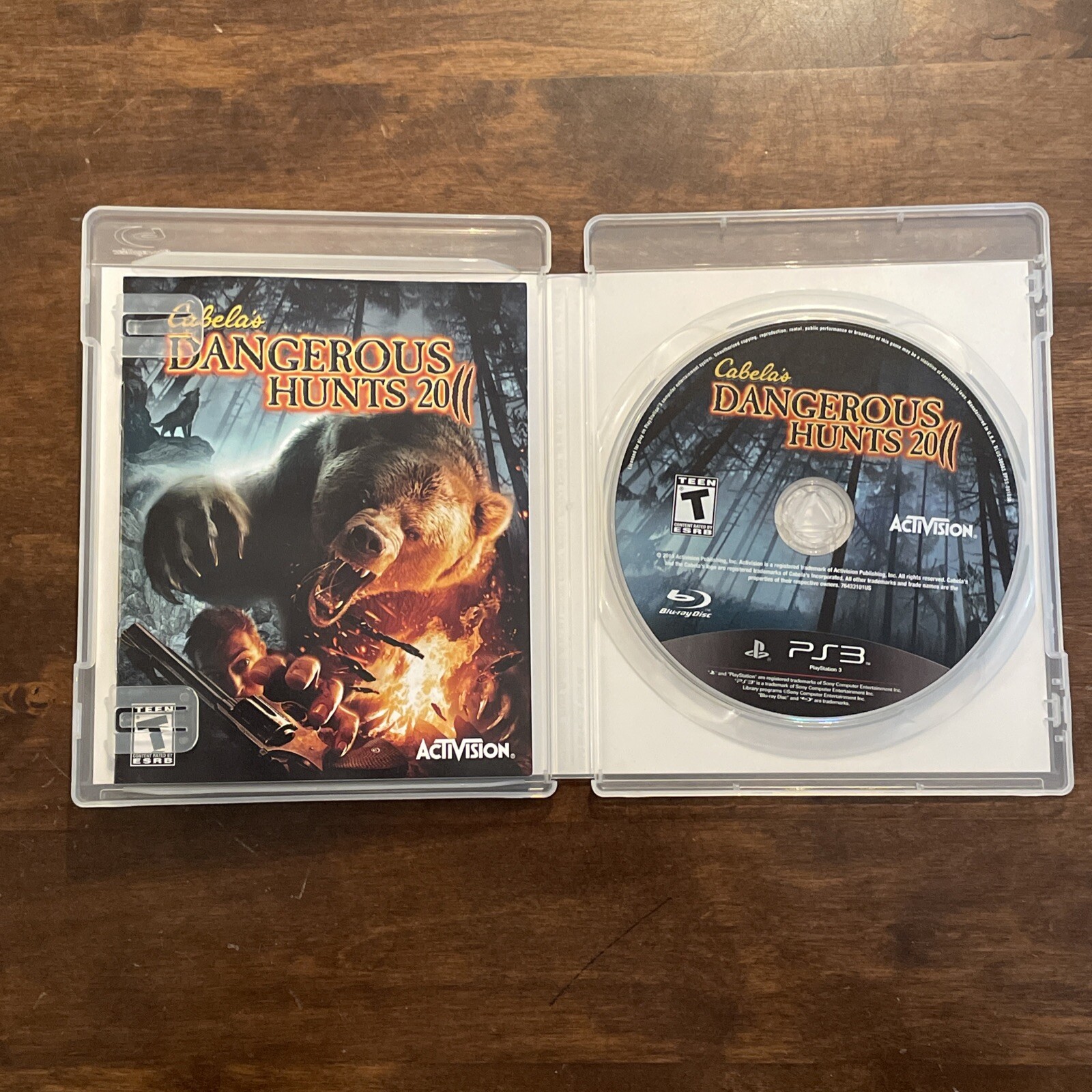 Cabela’s Dangerous Hunts 2011 PS3 With Manual (no Gun), Playstation 3 Game