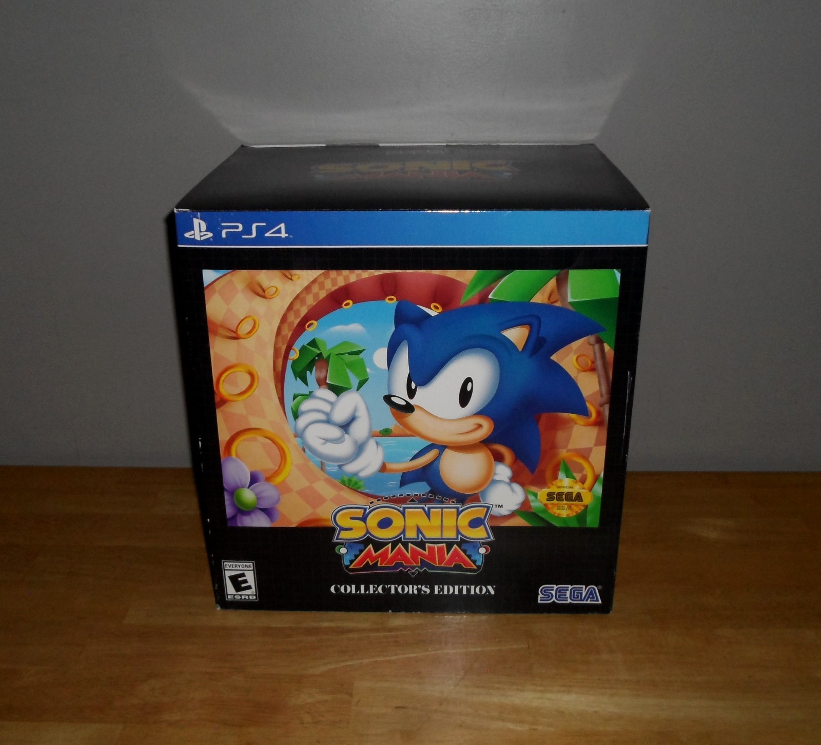 *NO GAME* Sonic Mania Collector’s Edition PS4 PlayStation 4 Box Ring Card Only