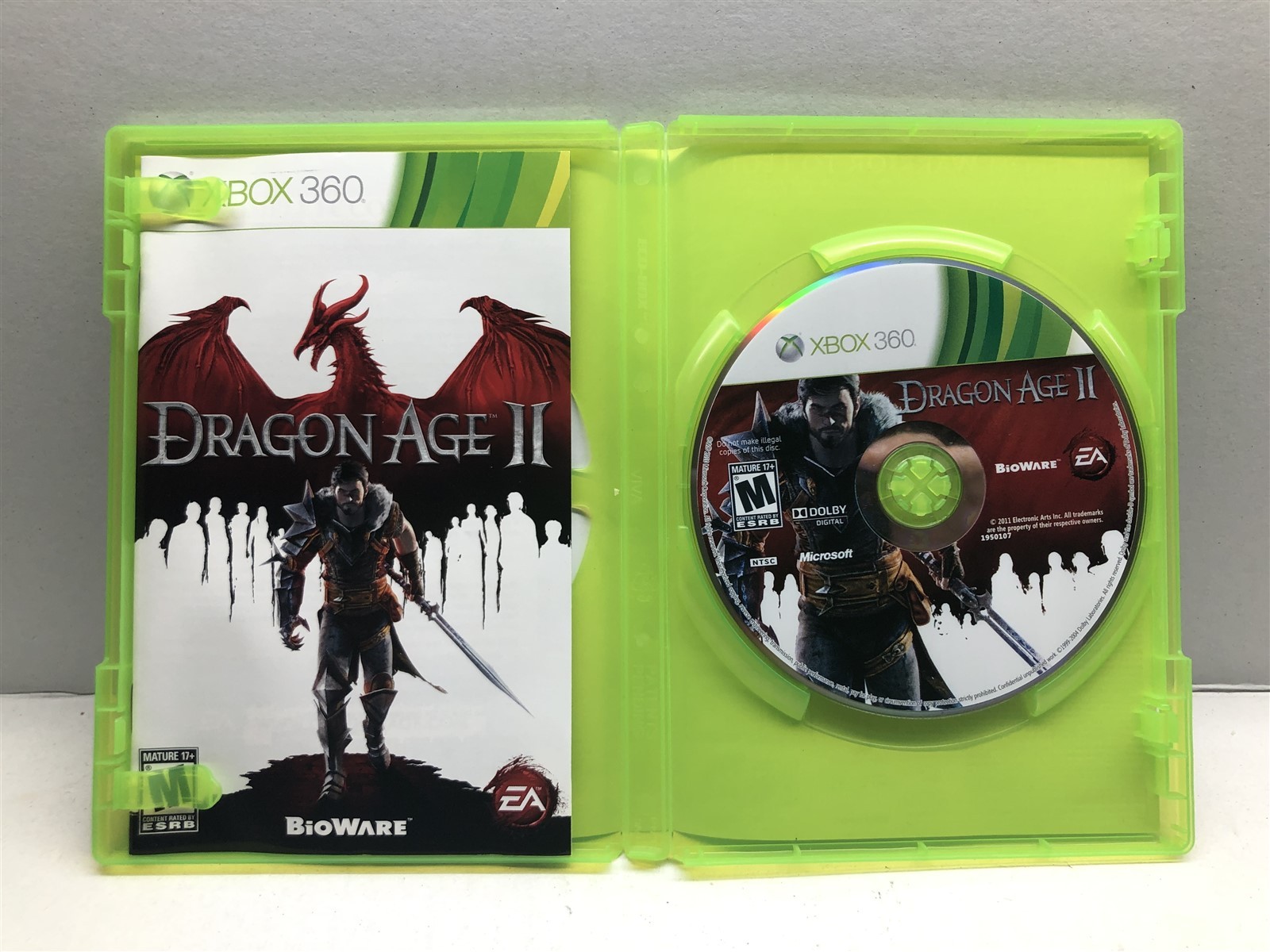 Dragon Age 2 (Xbox 360, 2011) Complete Tested Working – Free Ship