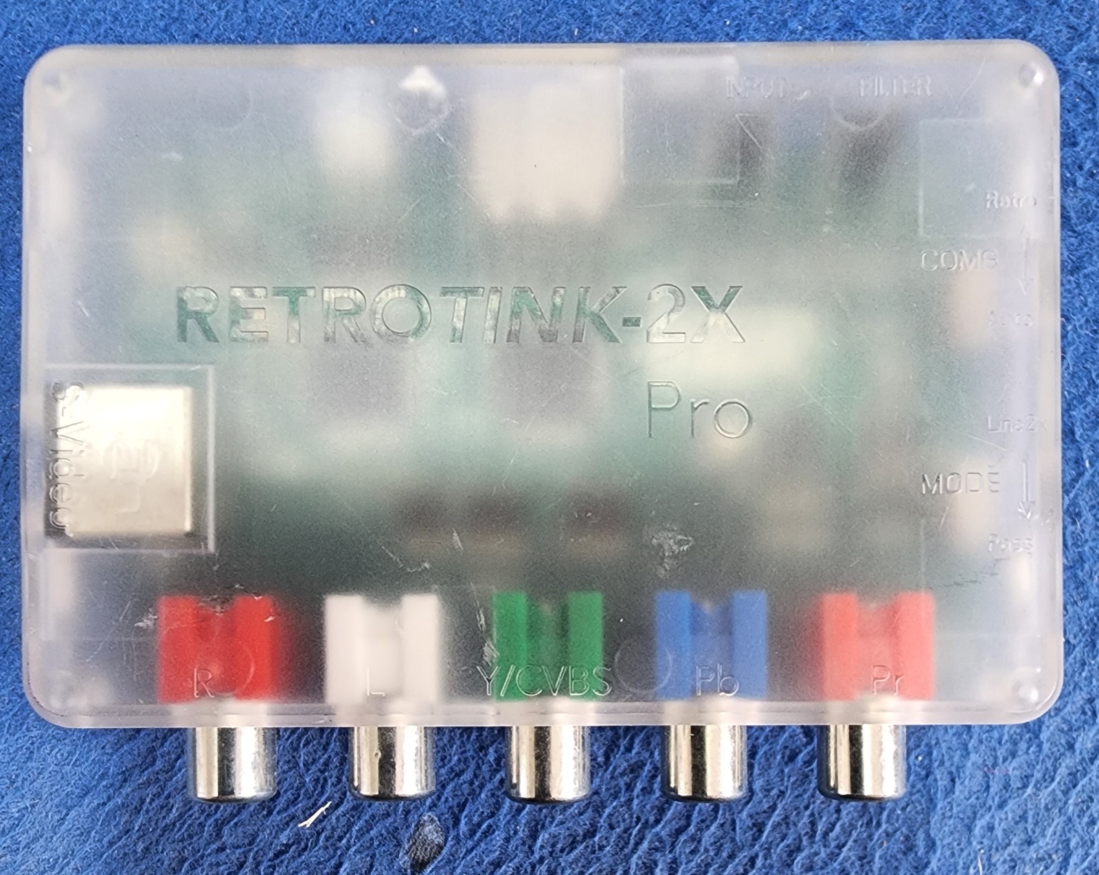RetroTINK-2X Pro Upscaler Video Processor – Component/S-Video/Composite to HDMI