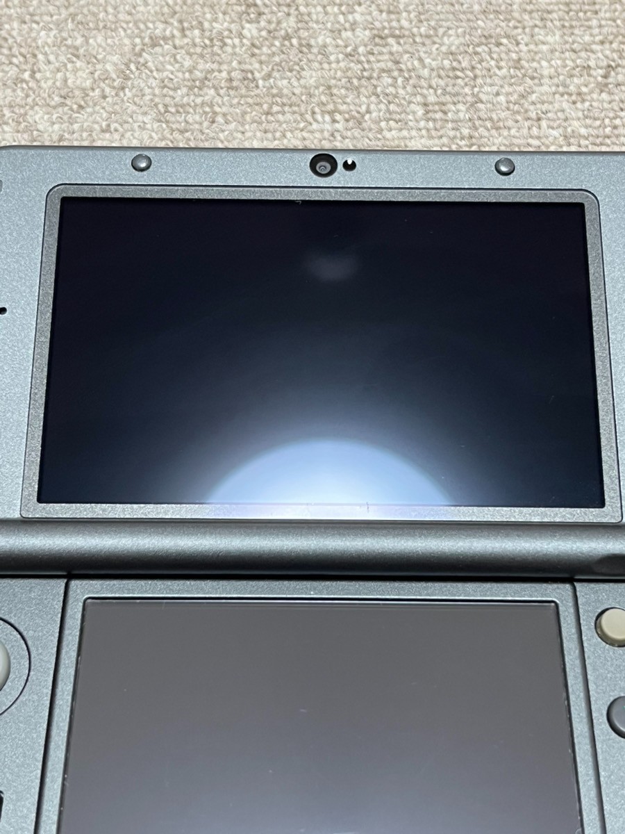 New 3DS LL XL Metalic black Japan Nintendo Console region Japanese B6