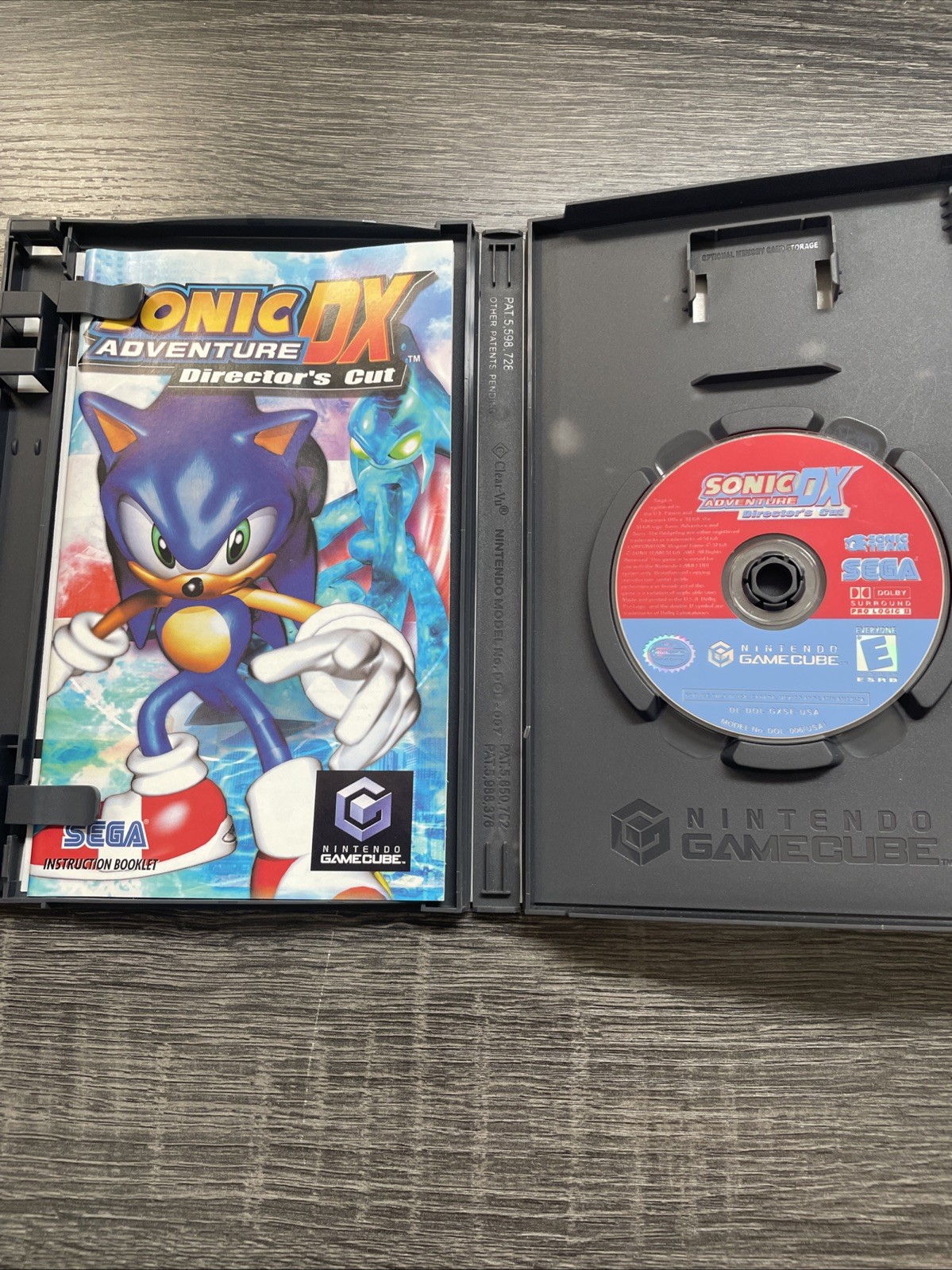 Sonic Adventure DX: Directors Cut W/Manual Nintendo GameCube
