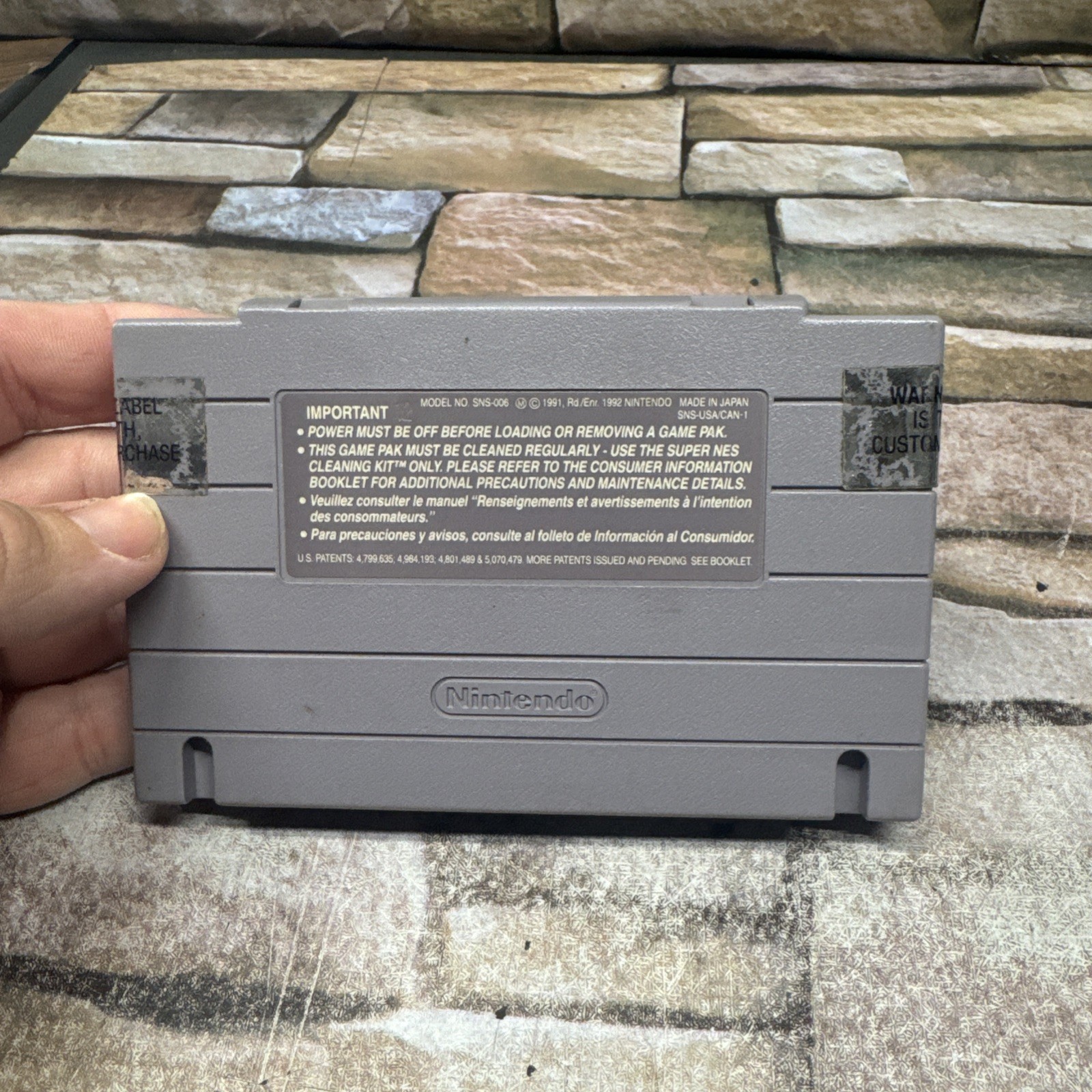 Football Fury For Super Nintendo. Vintage gridiron classic football game