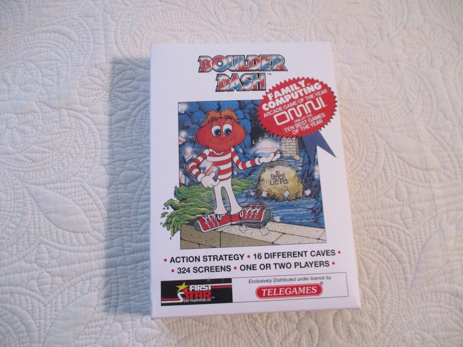 COLECOVISION Game – Boulder Dash from Telegames – New in Unsealed Box