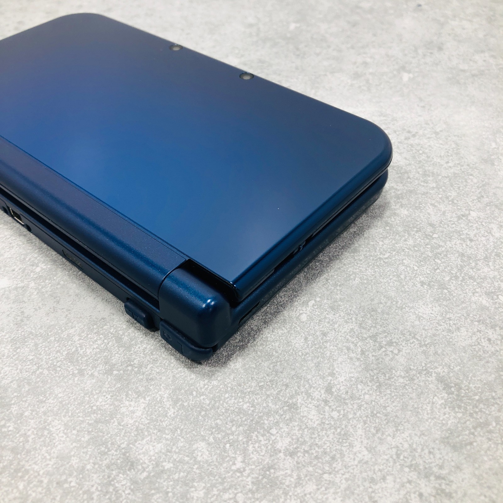 [Top IPS / EX+3] New Nintendo 3DS LL XL Metallic Blue console Japan NTSC-J 06-86