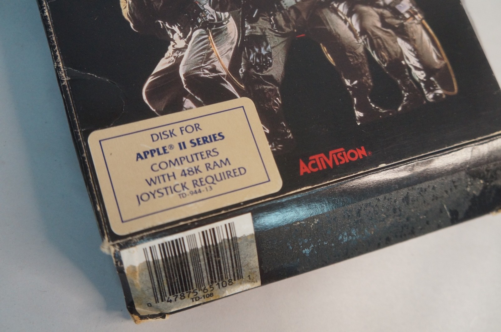 Ghostbusters 1984 Apple II 2 Series Computer Box & Disc