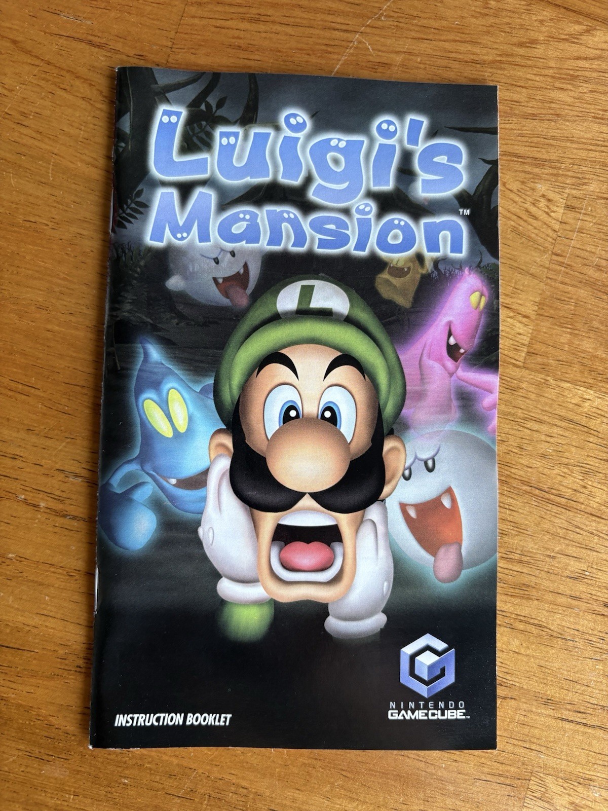 Luigi’s Mansion Manual Only Nintendo GameCube (NO GAME , NO CASE) [ Near Mint ]