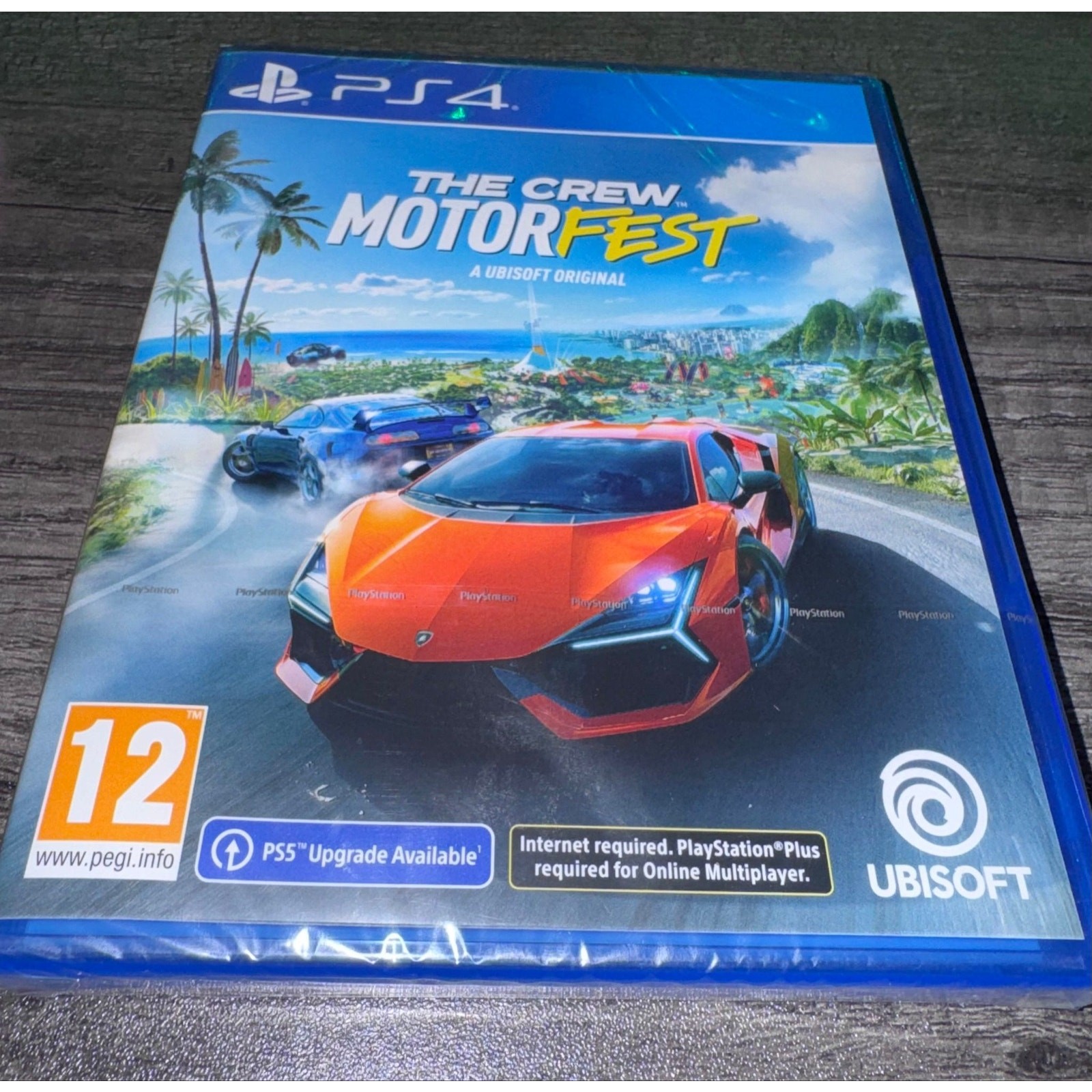 PS4 The Crew Motorfest Sealed PEGI 12 European release
