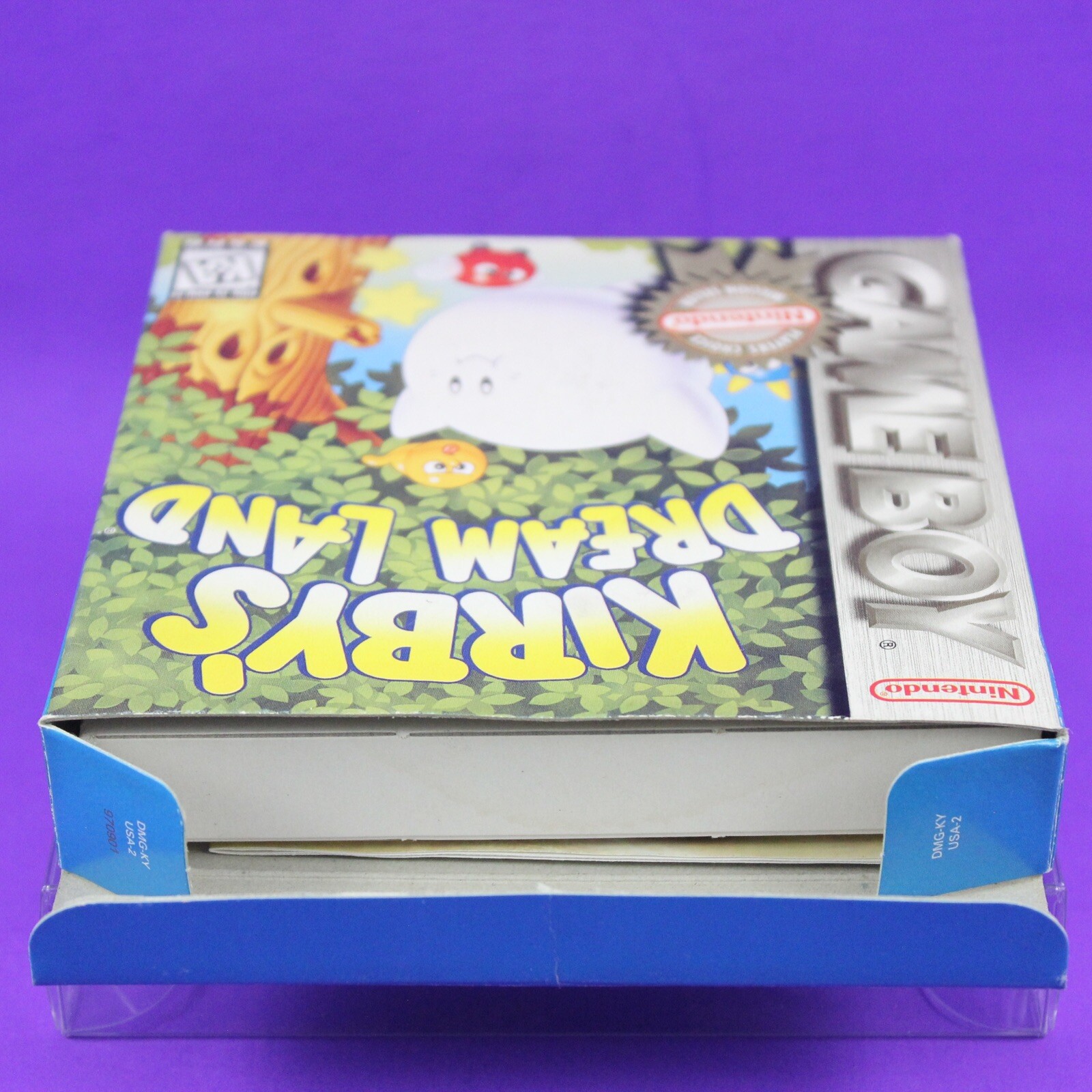 Kirby’s Dream Land Nintendo Game Boy Players Choice Complete CIB W/ Protector