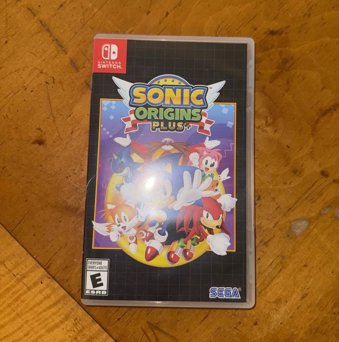 SEGA Sonic Origins Plus Nintendo Switch Manual Included Platformer E NTSC 2023