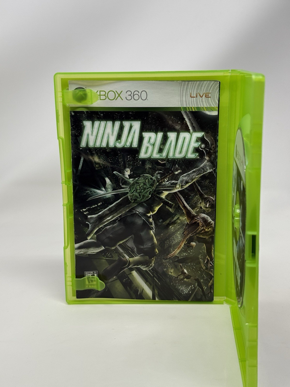 Ninja Blade Microsoft Xbox 360 Complete CIB Pristine Disc Authentic Tested Works