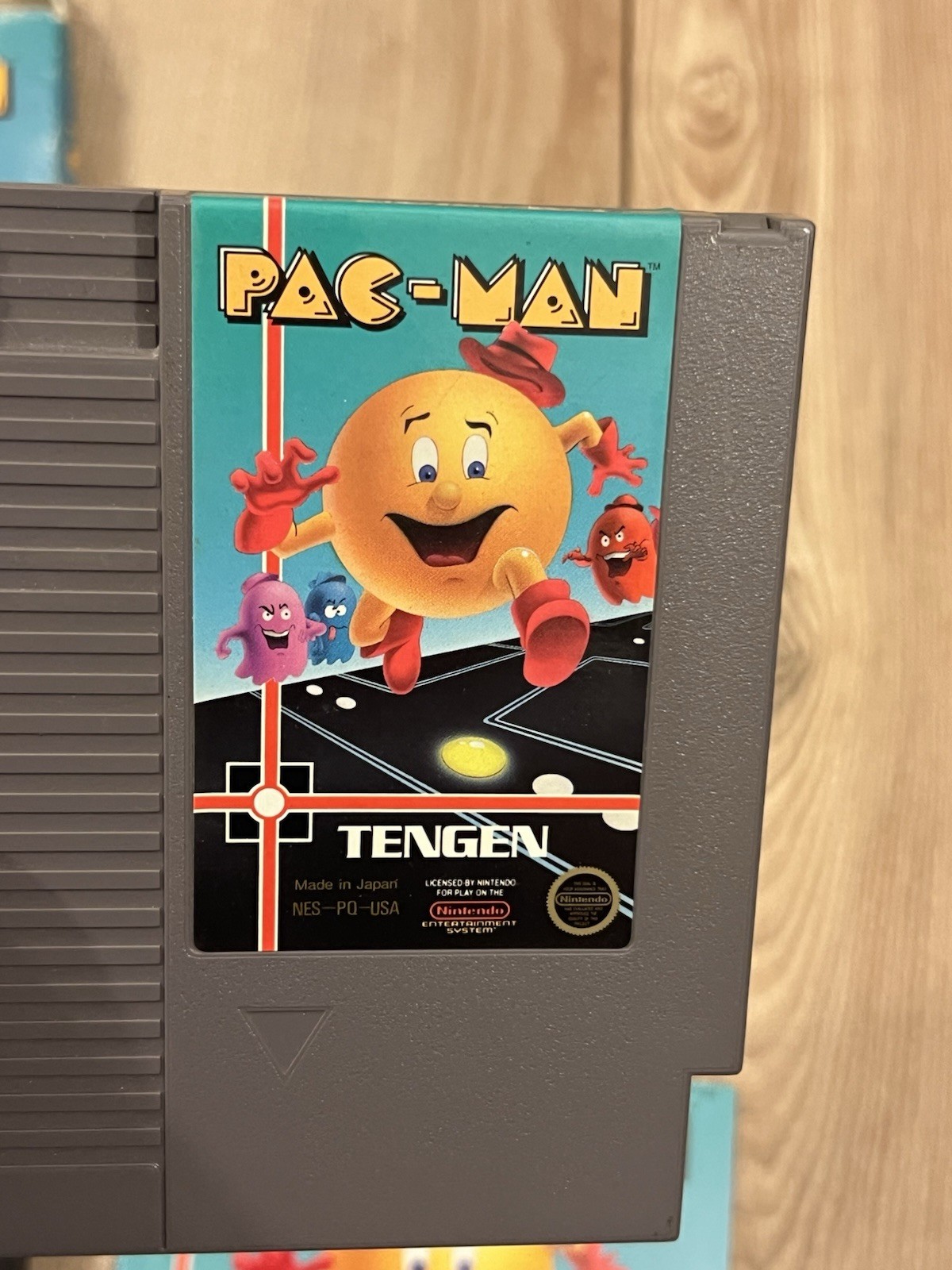 Pac-Man (Nintendo NES, 1990) Tengen CIB Complete Tested Works