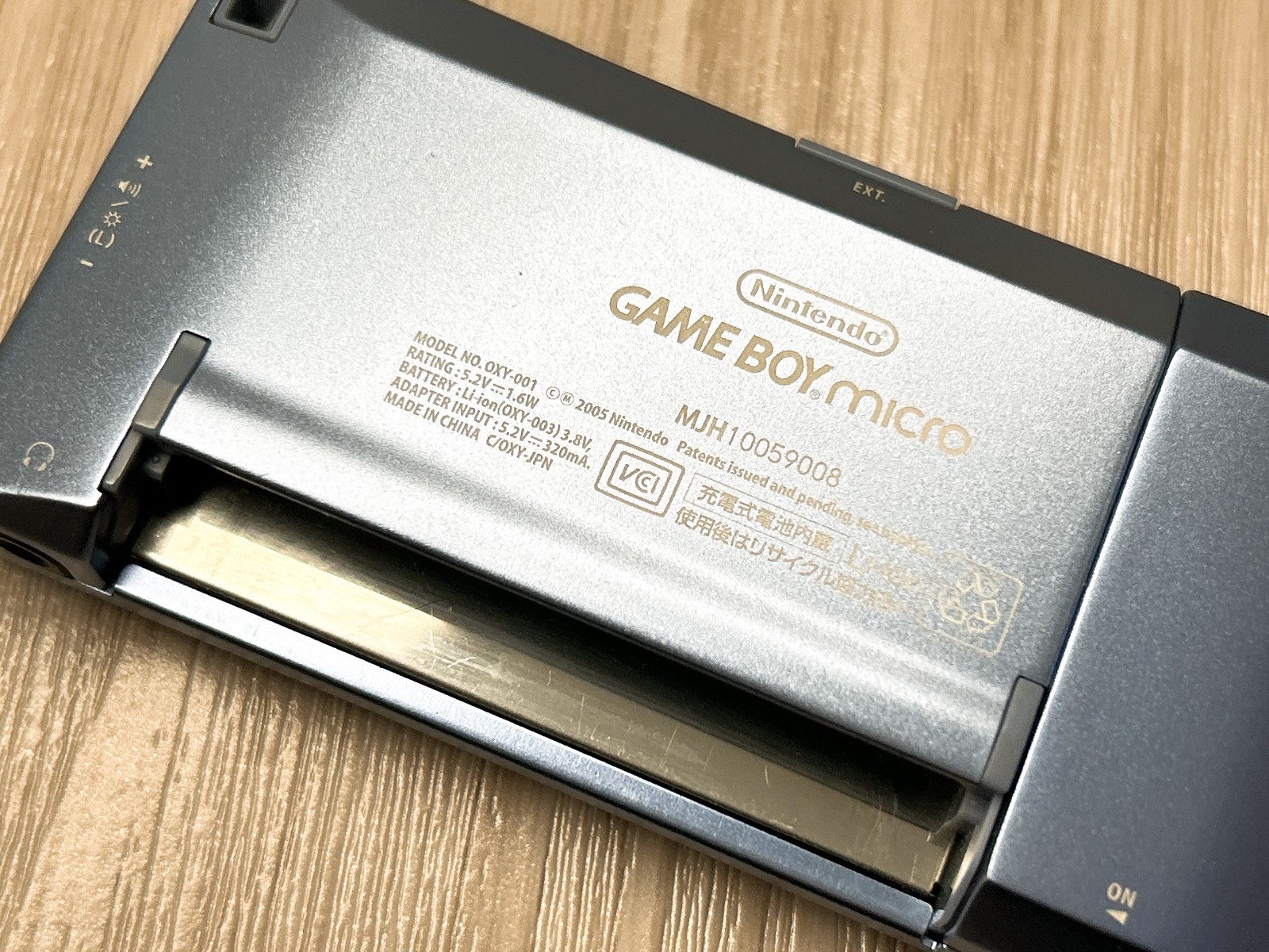 Mint – Nintendo GameBoy Micro Blue Console Tested w/ Charger & Case GBM