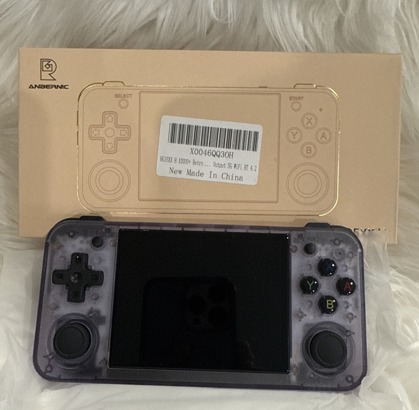 RG35XX H, Anbernic Retro Handheld Gaming Console Dual Joystick Design 3.5-inch H