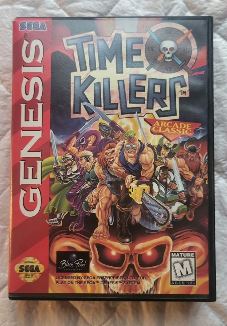 Time Killers (Sega Genesis, 1996) Authentic &Tested See pics