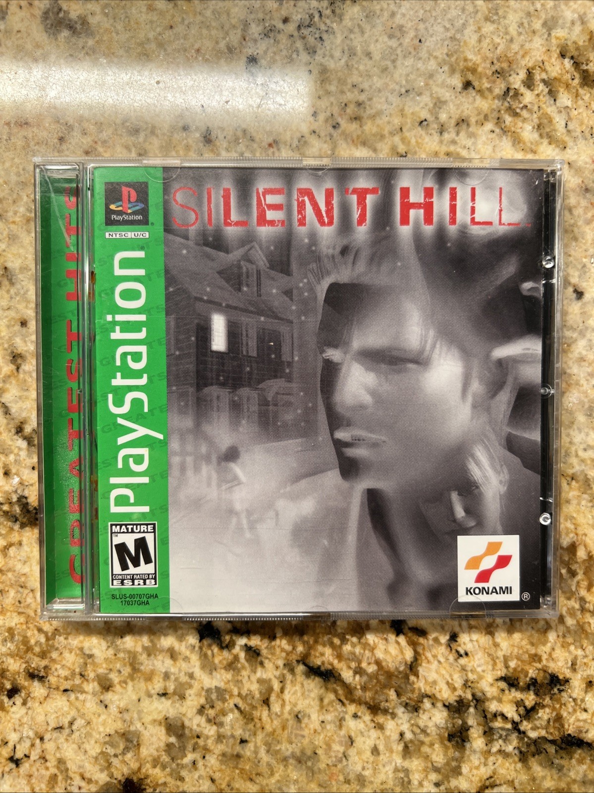Silent Hill Sony PlayStation PS1 Game Disc w/ Manual Greatest Hits