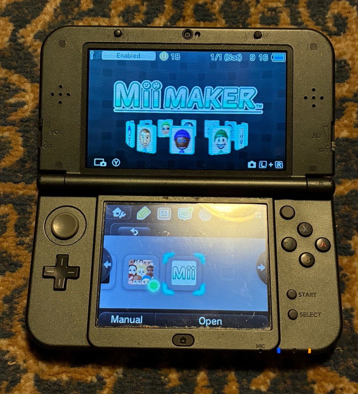 Nintendo New 3DS XL USA/NTSC Tested Works Overall Good Condition Ships Safely