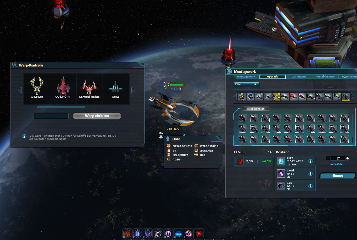 Dark Orbit| Germany 4/5/6/7 – ORCUS, Goliath+| 38 Prom(16), 16bo3, 2mURI, 1m X4