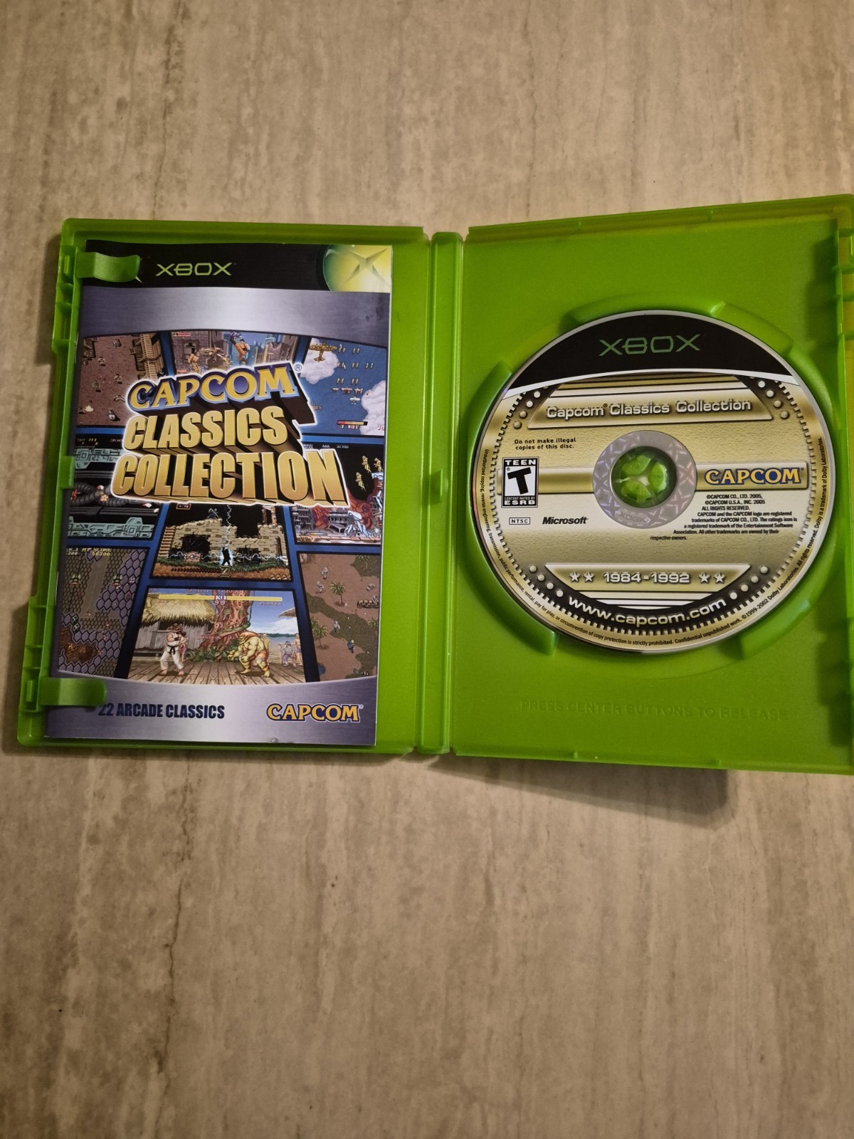 Capcom Classics Collection Xbox Complete CIB