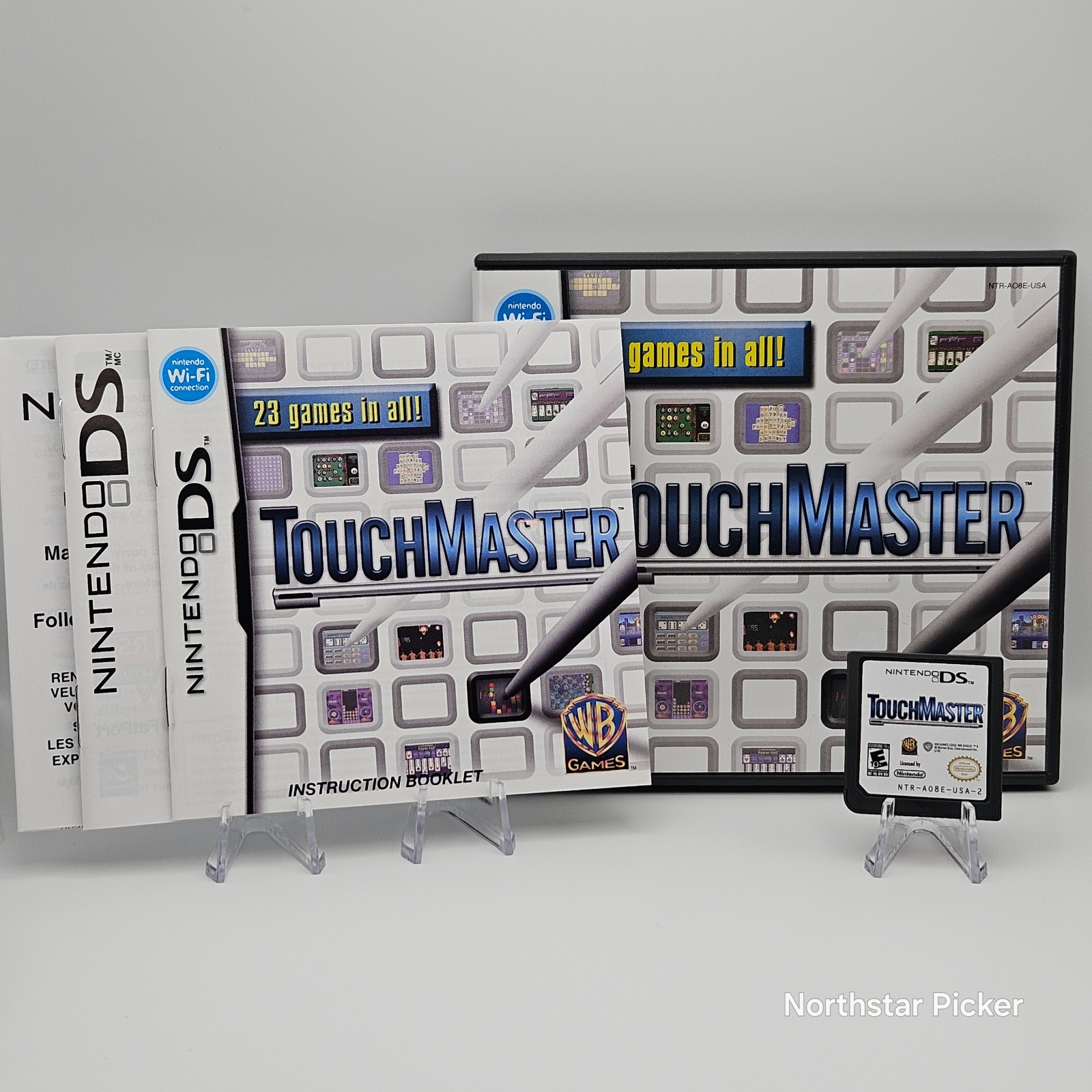 Touchmaster (Nintendo DS, 2007) Complete | CIB | Tested/Works