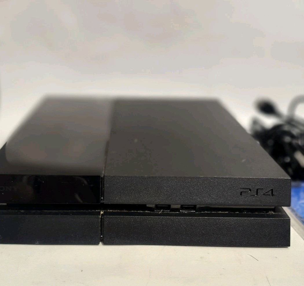 Sony Playstation 4 500GB Black Console PS4 W/ Controller & Cords Tested Working!