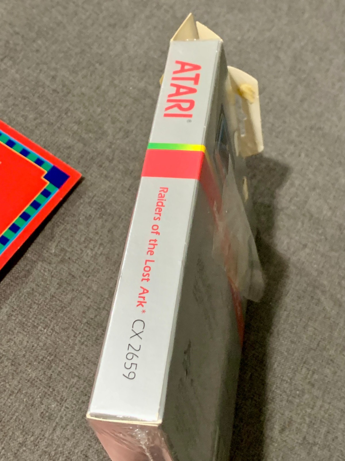 Vintage Atari 2600 Raiders of the Lost Ark CIB Complete In Box With Catalog