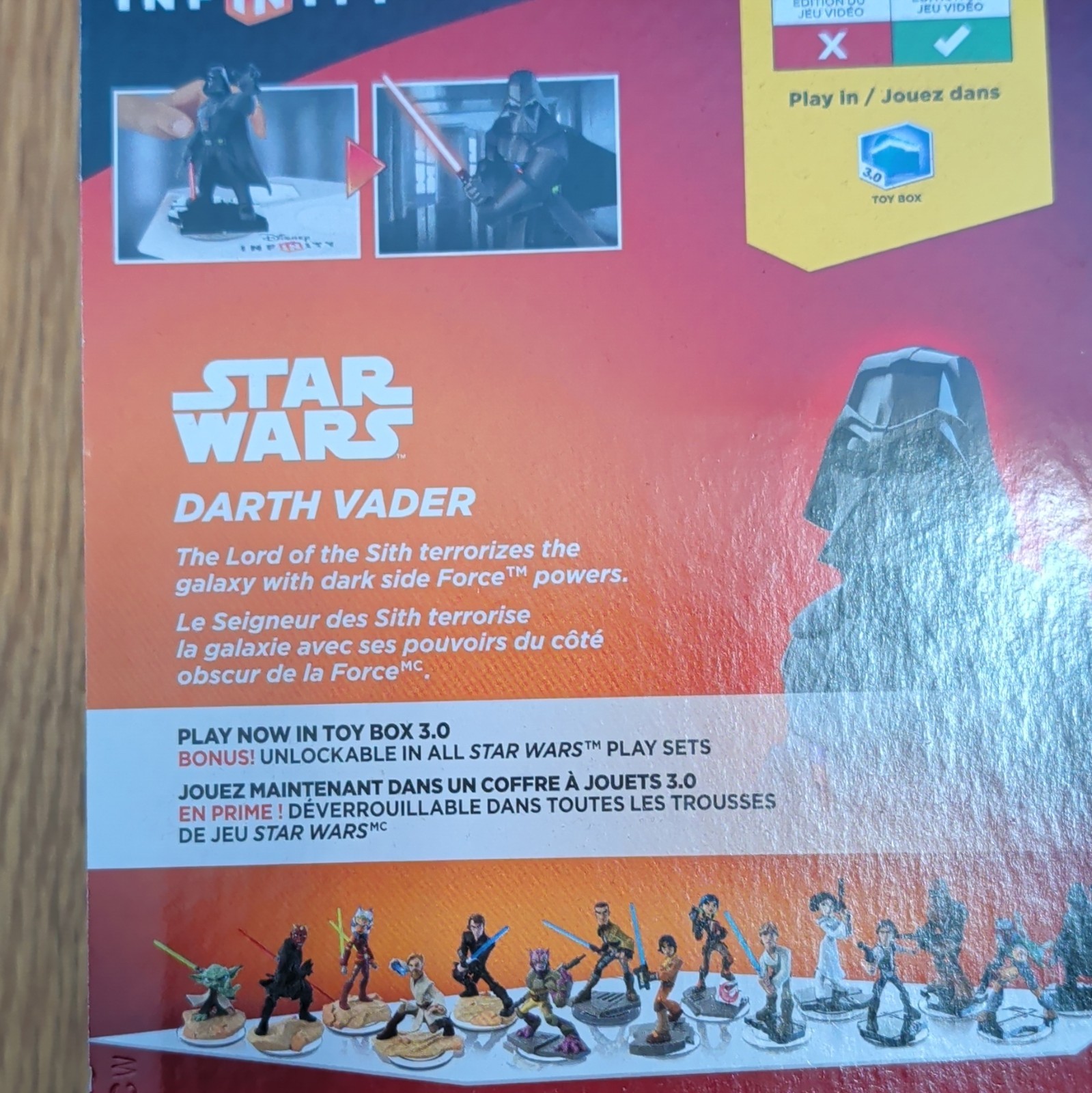 Disney Infinity 3.0 Star Wars Darth Vader Character Figure, Unopened (2015)