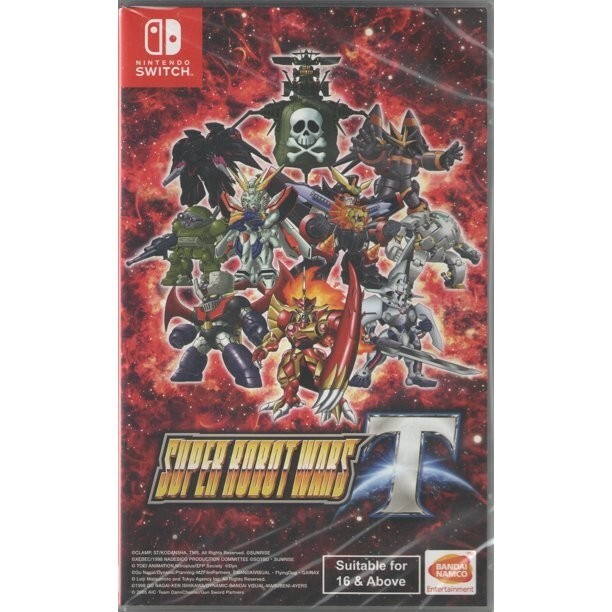 Super Robot Wars T Switch Brand New Sealed Game (2019 Tactical RPG)