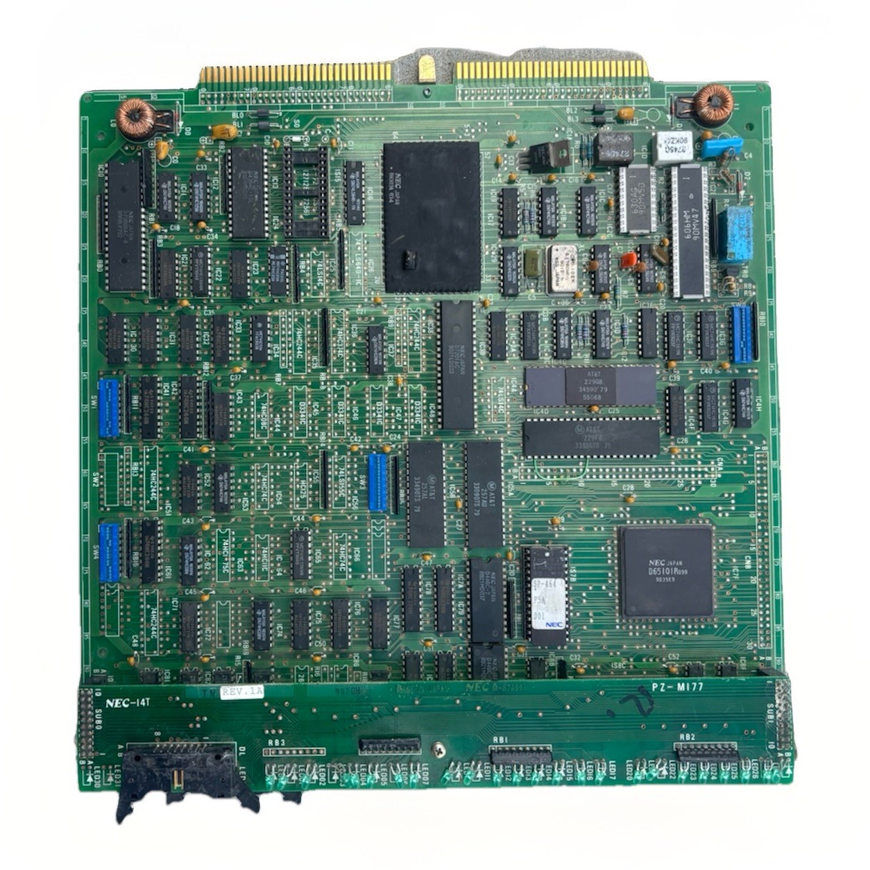 Rare Mystery 1991 NEC Arcade PCB Dual Stack Board SP-464 PZ-M177 Untested