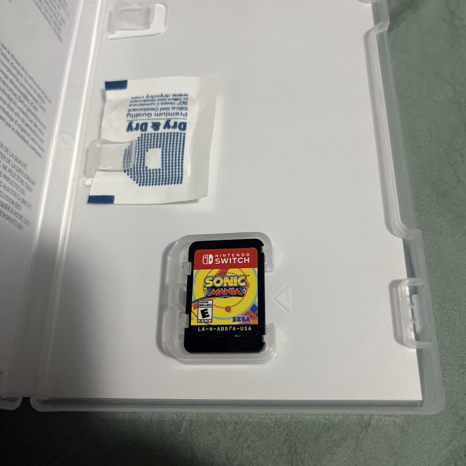 Sonic Mania Nintendo Switch CIB Tested And Working