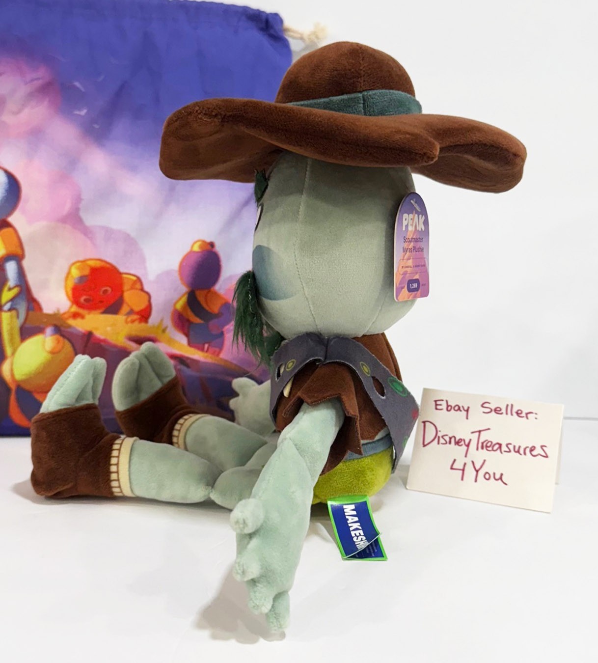 Official Makeship PEAK Scoutmaster Plush Landfall & Aggro Crab STEAM Game NEW